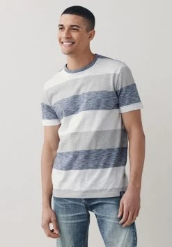 Next Herren T-Shirt Print - Grey Blue