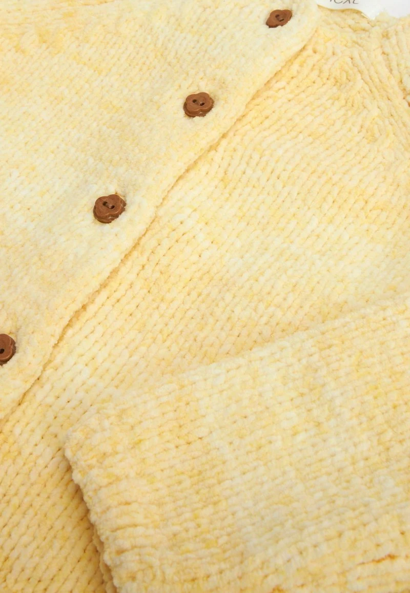 Next Kinder CHENILLE - Strickjacke - Yellow 5 Next Kinder CHENILLE - Strickjacke - Yellow – Bild 5
