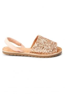 Next Riemensandalette - Rose Gold Glitter | Kinder