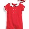 Next Kinder BABY SMART 2 PIECE SET - Strampler - Red White Collared