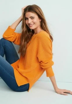 Next Strickpullover - Ochre | Damen -Next Verkäufe 2022 77bc00bcb6384c2cb9909f33895c14ac