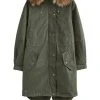 Next Damen Wintermantel - Khaki