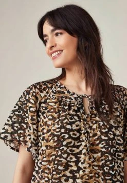 Next Damen FLUTTER - Bluse - Black And White Zebra -Next Verkäufe 2022 7816a7d20ddb48639c761c7d58ac178b