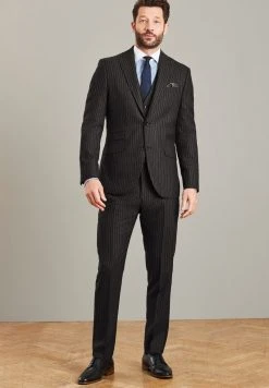 Next Herren EMPIRE MILLS SIGNATURE - Anzugsakko - Black -Next Verkäufe 2022 78221e4f91f84a029976d3f3241fba61