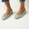 Next Damen FOREVER COMFORT SQUARE TOE - Klassischer Ballerina - Mint Green