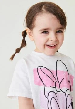 Next Kinder OVERSIZED SET - Shorts - Daisy Duck White Pink -Next Verkäufe 2022 784546ba0ee64abf83fd87e6716d4f7d