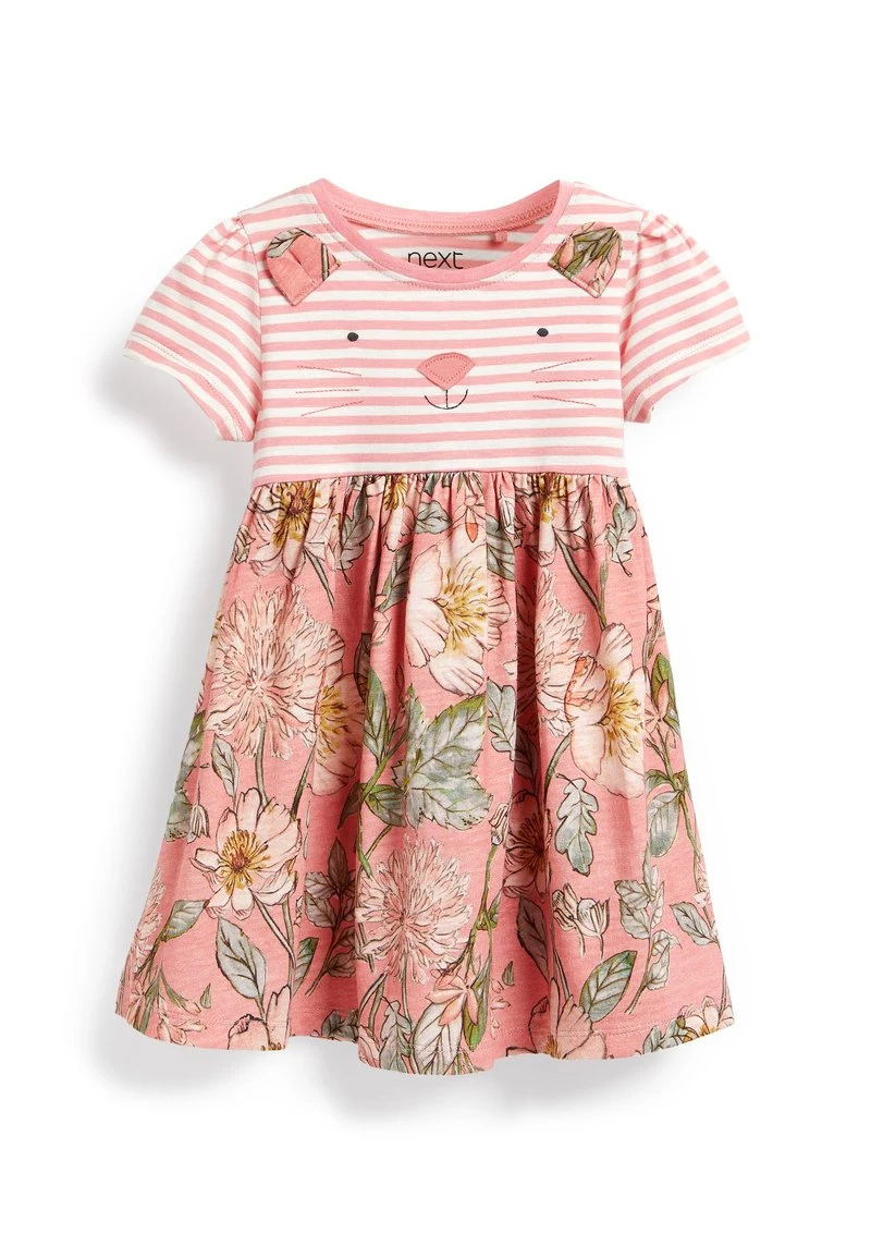 Next Kinder Jerseykleid - Pink Floral Character 4 Next Kinder Jerseykleid - Pink Floral Character – Bild 4