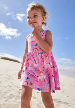 Next Kinder Jerseykleid - Pink