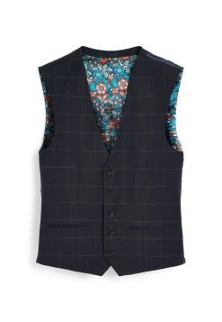 Next Herren WOOL BLEND - Weste - Navy Blue