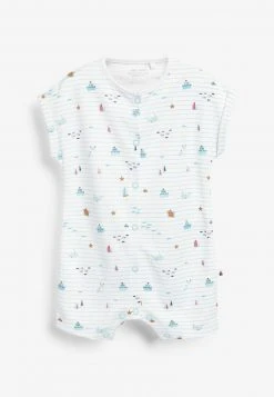 Next 3 PACK - Jumpsuit - White Blue Boat | Kinder -Next Verkäufe 2022 78e7ee96227543f2a02c436cd9cc5d27