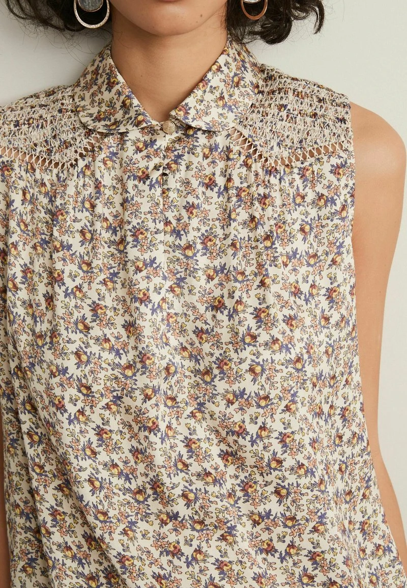 Next Damen SLEEVELESS - Bluse - Cream Floral 2 Next Damen SLEEVELESS - Bluse - Cream Floral – Bild 2