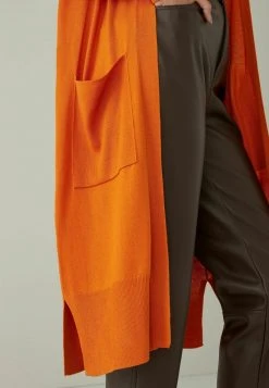 Next Damen LONGLINE - Strickjacke - Ochre -Next Verkäufe 2022 79a9790a0e9f4dd188fd9043eecfad43