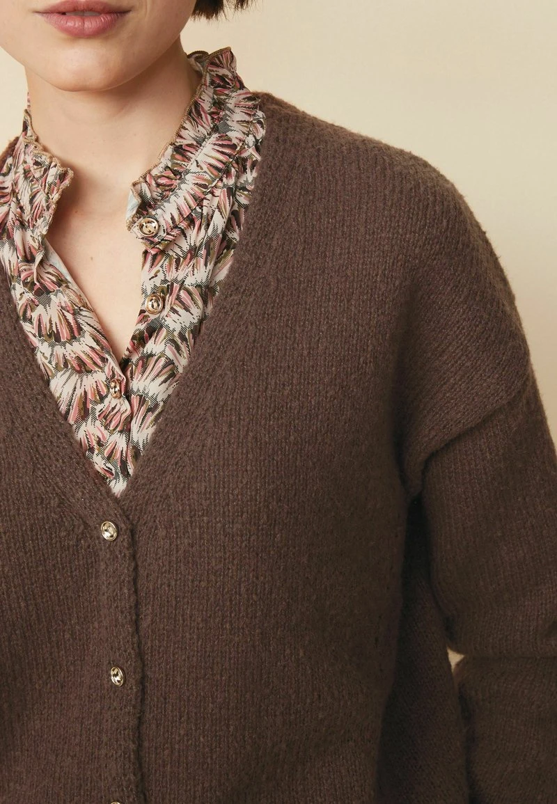 Next Damen Strickjacke - Brown 3 Next Damen Strickjacke - Brown – Bild 3