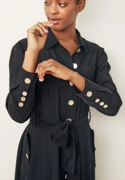 Next Damen Blusenkleid - Black -Next Verkäufe 2022 79cd1dcd9dcd4be089d345a4796ff2fc