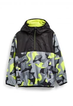 Next Kinder SHOWER - Softshelljacke - Black Grey Camo