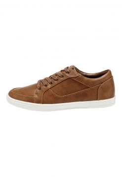 Next Herren TAN PERFORATED TRAINERS - Sneaker Low - Brown