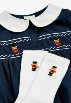 Next Kinder 2 PIECE SMART ROMPER - Hemd - Navy Blue And White -Next Verkäufe 2022 7b262152e37946459d5d995a5813af05
