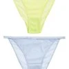 Next Damen 2 PACK - Slip - Blue Yellow