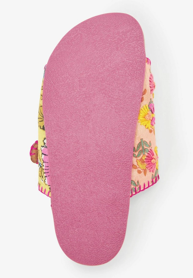 Next Kinder CORKBED - Pantolette Flach - Yellow /pink 4 Next Kinder CORKBED - Pantolette Flach - Yellow /pink – Bild 4