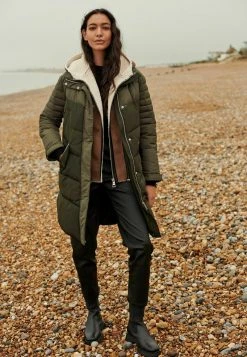 Next Damen Wintermantel - Khaki