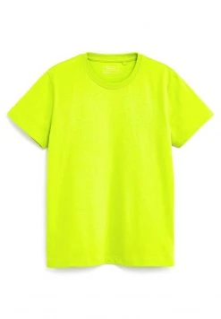 Next PLAIN - T-Shirt Basic - Lime Green | Kinder