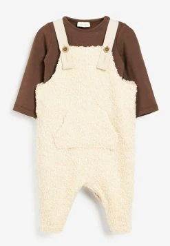 Next Kinder Langarmshirt - Off-white, Brown