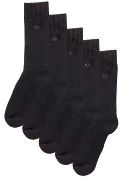 Next Herren BLACK PLAIN COMFORT SOCKS FIVE PACK - Socken - Black