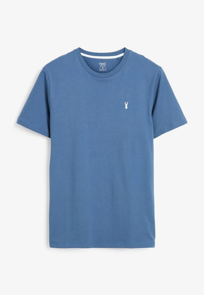 Next Herren CREW NECK REGULAR FIT STAG 5 PACK - T-Shirt Basic - Blue (a29057) 2 Next Herren CREW NECK REGULAR FIT STAG 5 PACK - T-Shirt Basic - Blue (a29057) – Bild 2