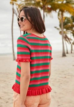 Next Damen FRILL - T-Shirt Print - Red -Next Verkäufe 2022 7d5219f130a046f784b555ef073a1811