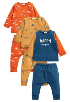 Next Kinder 6 PACK SCANDI SET - Stoffhose - Yellow