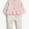 Next Kinder Jumpsuit - Pink / Beige