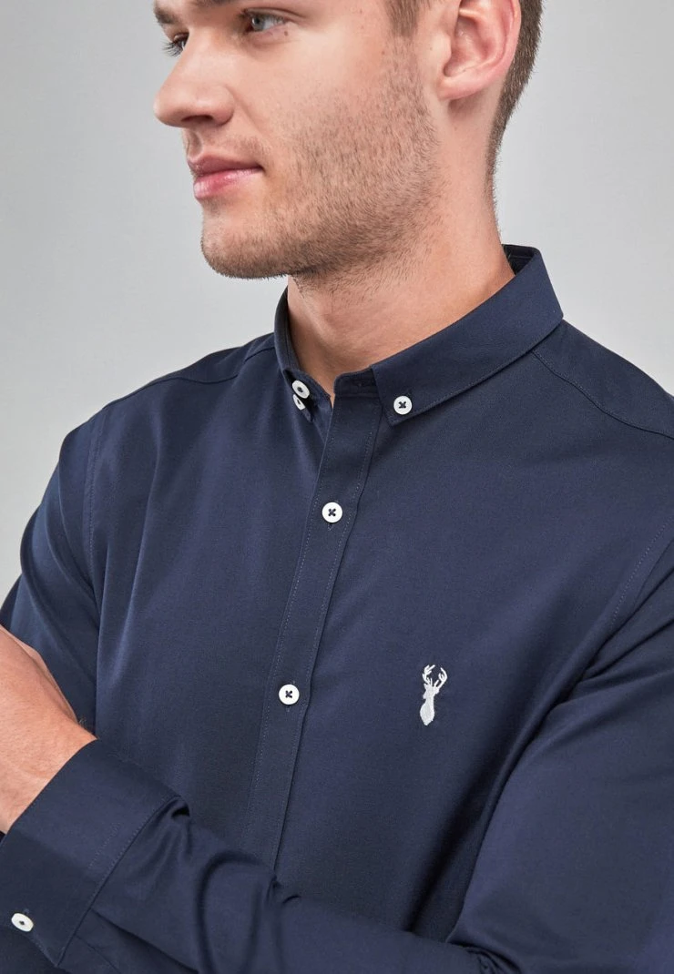 Next Herren Hemd - Dark Blue 3 Next Herren Hemd - Dark Blue – Bild 3
