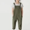 Next Kinder SOFT - Latzhose - Khaki