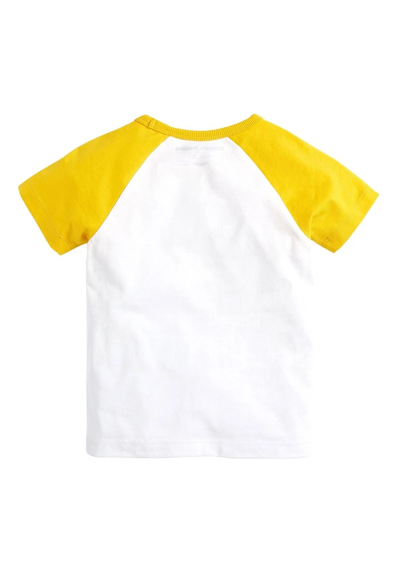 Next Unisex MULTI 4 PACK RAGLAN SLEEVE T-SHIRTS (3MTHS-7YRS) - T-Shirt Print - White 6 Next Unisex MULTI 4 PACK RAGLAN SLEEVE T-SHIRTS (3MTHS-7YRS) - T-Shirt Print - White – Bild 6
