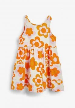Next Kinder TIE SHOULDER JERSEY - Freizeitkleid - Orange Floral -Next Verkäufe 2022 7eb6d45cb13b45ec9380e368ee9e2821