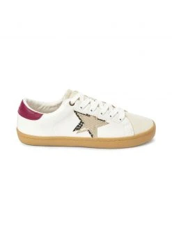 Next Damen FOREVER COMFORT STAR - Sneaker Low - White With Red