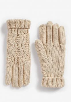 Next Damen Fingerhandschuh - Light Brown