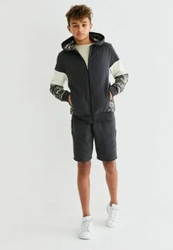 Next CAMOUFLAGE SET - Trainingsanzug - Dark Grey | Kinder