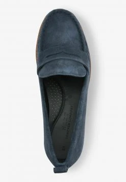 Next Damen MOCCASIN - Slipper - Navy Blue Suede -Next Verkäufe 2022 8045ff78fa3f41a69d17a6dc2ed83c10