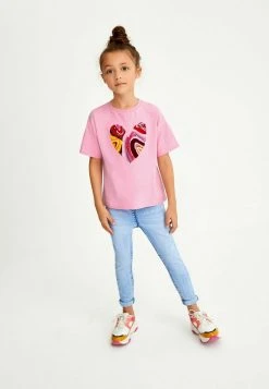 Next Kinder T-Shirt Print - Pink