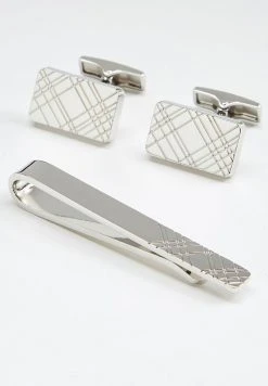 Next Herren Manschettenknopf - Silver