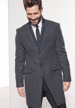 Next Herren SIGNATURE EPSOM - Klassischer Mantel - Charcoal -Next Verkäufe 2022 80794931d0ae4507b9928327e4225b95