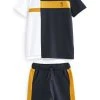Next Kinder COLOURBLOCK SET - Shorts - Navy Blue
