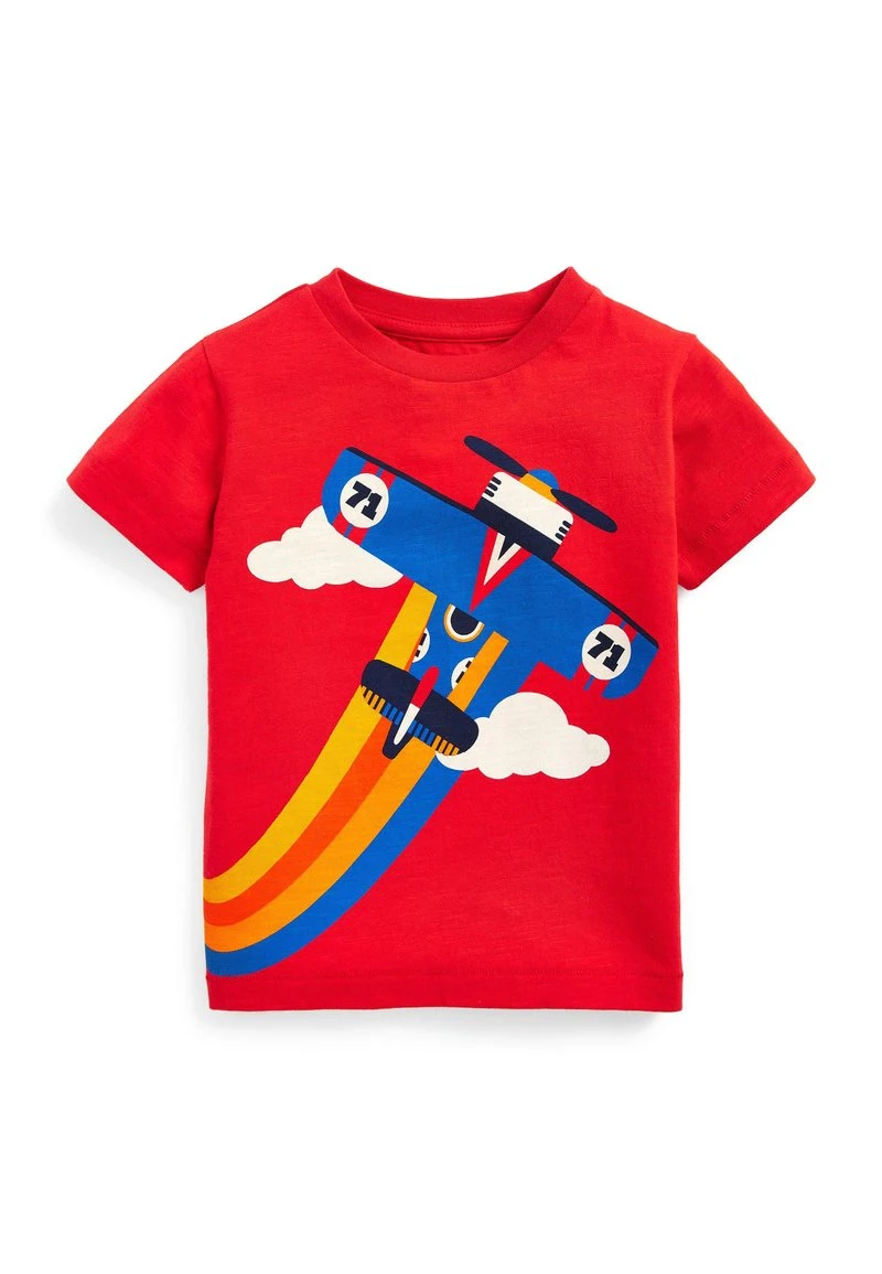 Next Kinder SHORT SLEEVE CHARACTER - T-Shirt Print - Red 1 Next Kinder SHORT SLEEVE CHARACTER - T-Shirt Print - Red