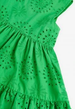 Next Kinder TIERED BRODERIE - Freizeitkleid - Green -Next Verkäufe 2022 811ed86232014a48b4b05ea20e8aeb2d
