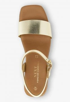 Next Damen FOREVER COMFORT PART - Riemensandalette - Gold -Next Verkäufe 2022 81aef64767f445619fe7b0fe51569a8b