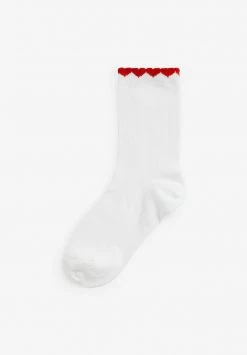 Next Kinder 5 PACK - Socken - White/red -Next Verkäufe 2022 81baff5916434149b24e1f3f71cc39c3