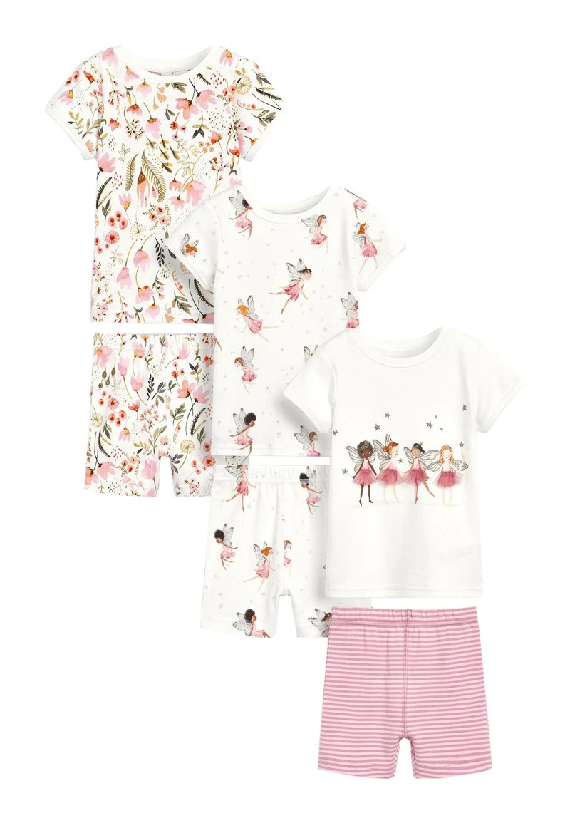 Next Kinder 3 PACK - Nachtwäsche Set - Off White 1 Next Kinder 3 PACK - Nachtwäsche Set - Off White