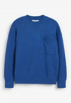 Next Damen POCKET DETAIL - Strickpullover - Blue Grey -Next Verkäufe 2022 81f7cf2b7ea94c2596012ddd52642b28