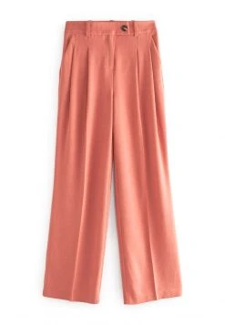 Next Damen PLEATED FRONT WIDE LEG - Stoffhose - Pink -Next Verkäufe 2022 820629a0de46403ba14abbcc195494e2